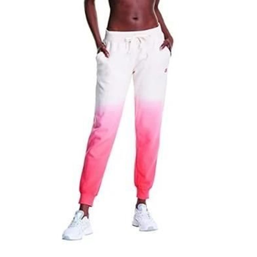 Champion White Cotton Joggers (Workout Pants)