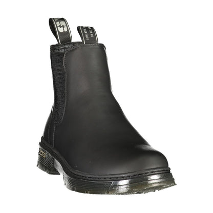 Gas Black Polyurethane Women's Bootie