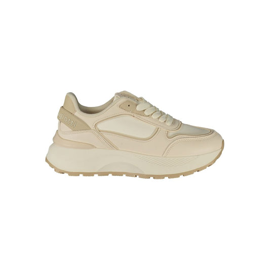Laura Biagiotti Bianco Polyurethane Womens Sneaker