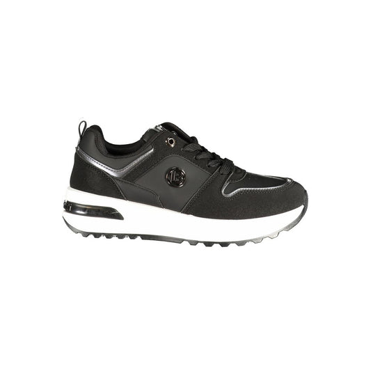 Laura Biagiotti Black Polyurethane Women's Sneaker