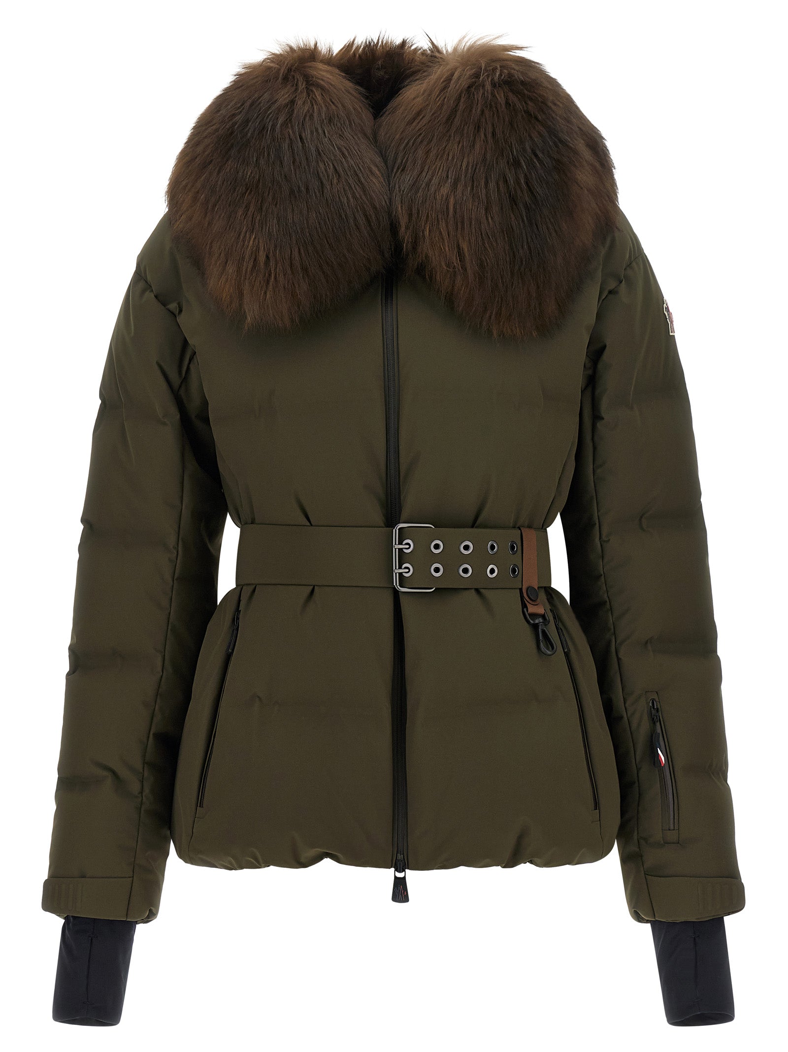 Moncler Grenoble Bicolor Polyester Full-Length Jacket