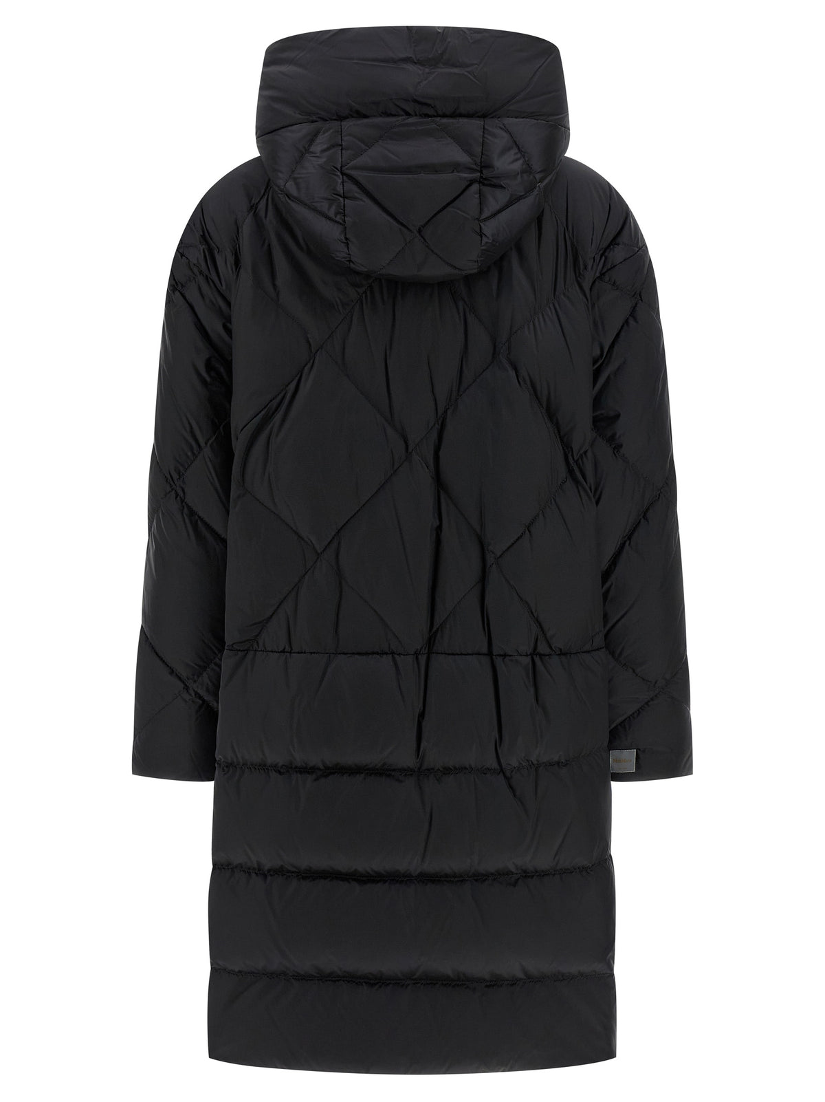 Max Mara The Cube Trefe black quilted jacket