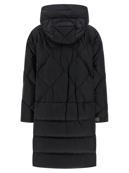 Max Mara The Cube Trefe black quilted jacket