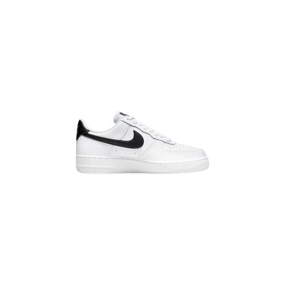 Nike Black And White Leather Low Top Sneakers