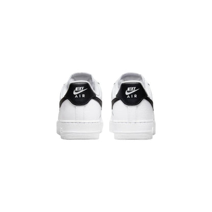 Nike Black And White Leather Low Top Sneakers