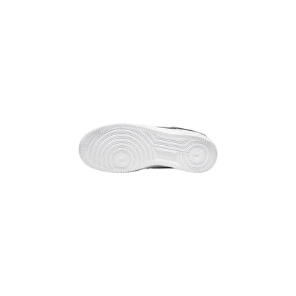 Nike Black And White Leather Low Top Sneakers