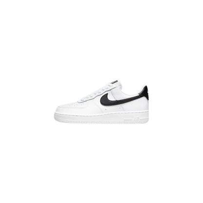 Nike Black And White Leather Low Top Sneakers