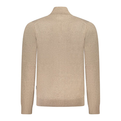 Norway 1963 Brown Polyester Men's Cardigan