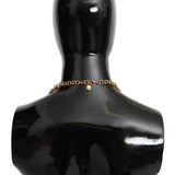 Dolce & Gabbana Elegant Alua Crystal Charm Statement Necklace