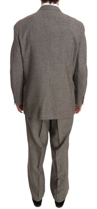 Fendi light brown wool suit