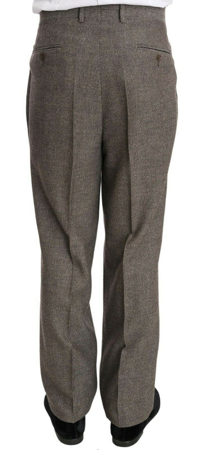 Fendi light brown wool suit