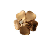 Dolce & Gabbana Elegant Alua Floral Crystal Pearl Clip-On Earrings