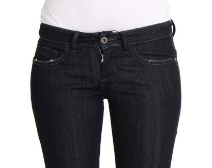 Costume National CNC blue slim fit cotton stretch jeans