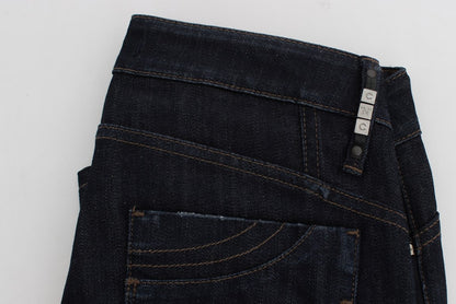 Costume National CNC blue slim fit cotton stretch jeans