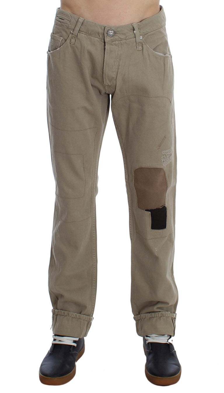 Beige ACHT cotton jeans