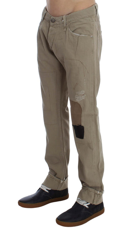 Beige ACHT cotton jeans