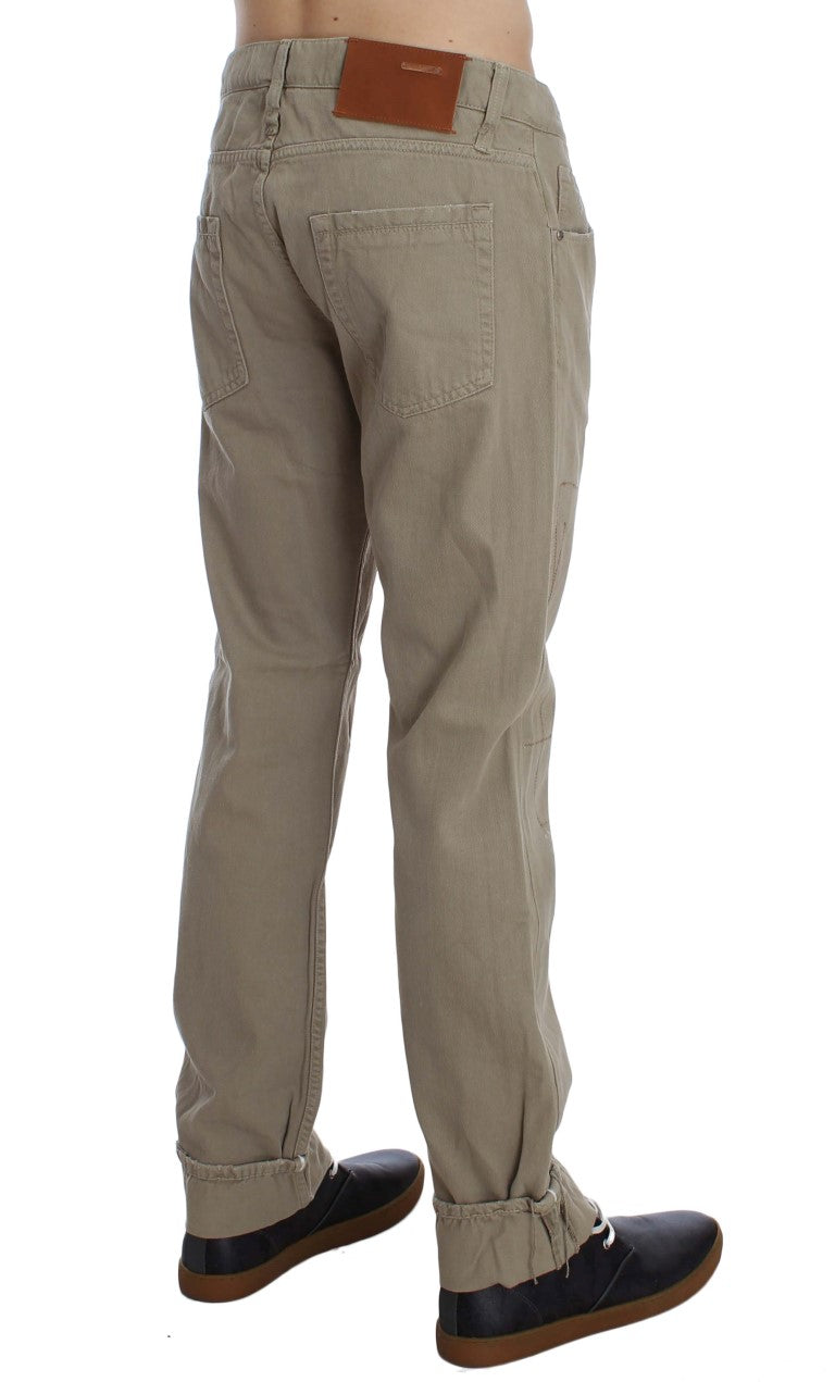 Beige ACHT cotton jeans