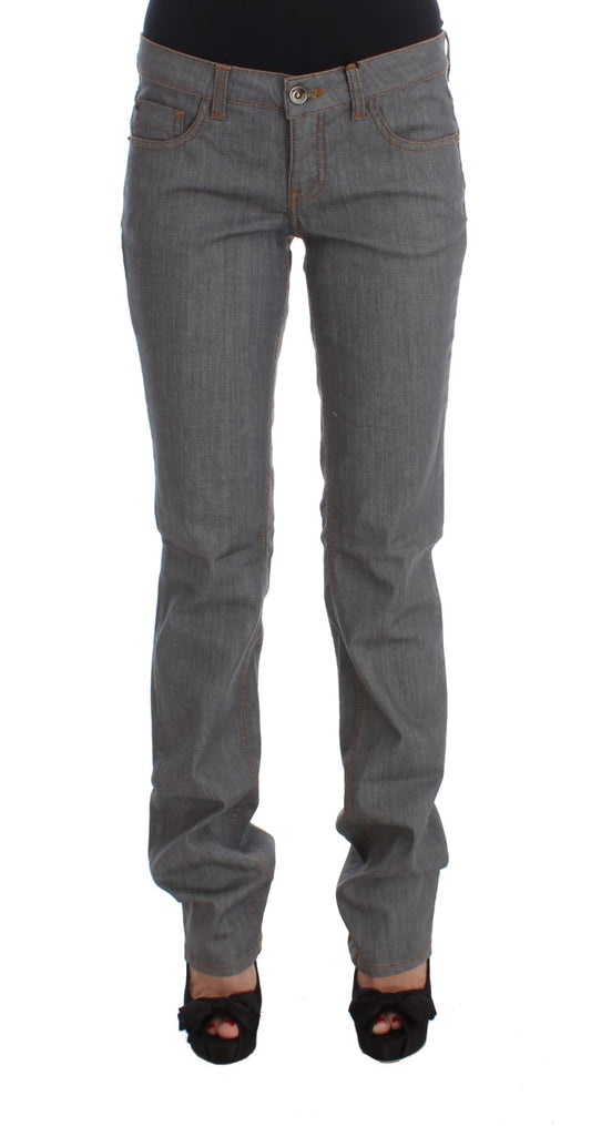 Gray CoSTUME NATIONAL C’N’C cotton jeans