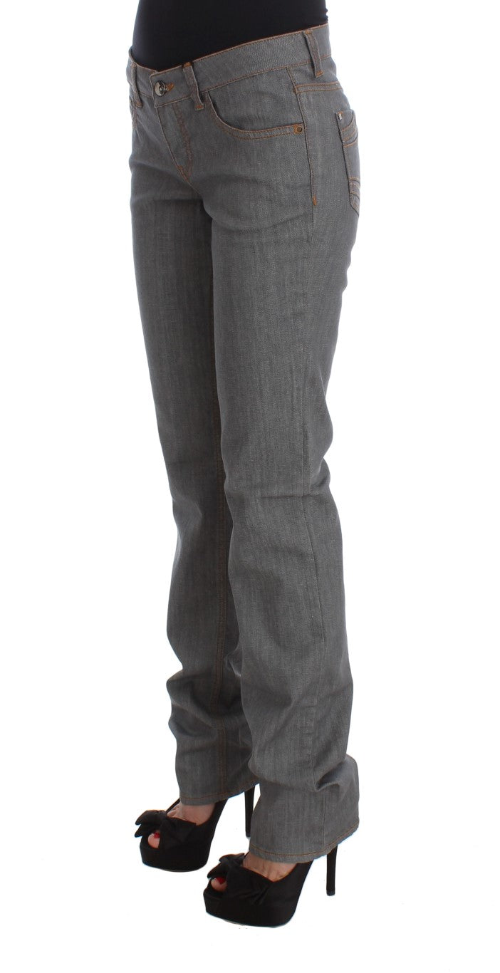 Gray CoSTUME NATIONAL C’N’C cotton jeans