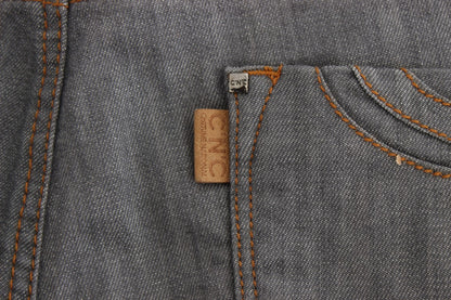 Gray CoSTUME NATIONAL C’N’C cotton jeans