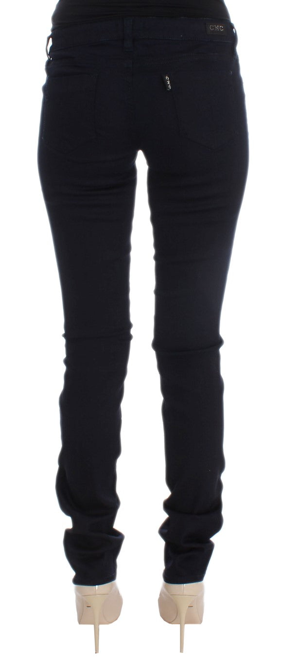 Blue CoSTUME NATIONAL C’N’C cotton-blend jeans