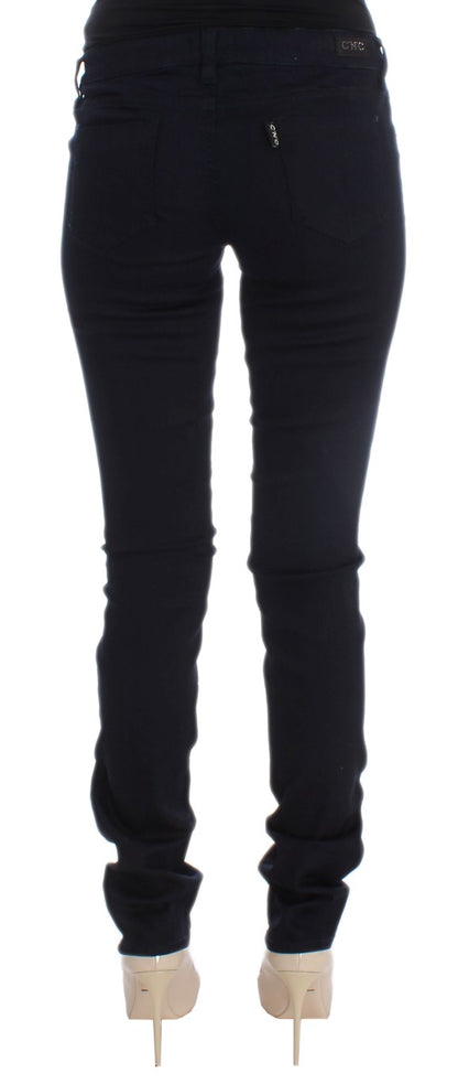 Blue CoSTUME NATIONAL C’N’C cotton-blend jeans