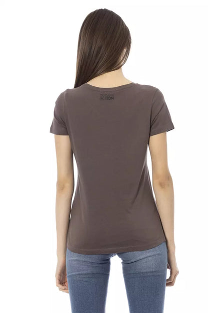 Trussardi Action Women's T-Shirt – Brown
