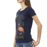 Trussardi Action Blue Cotton Women T-Shirt