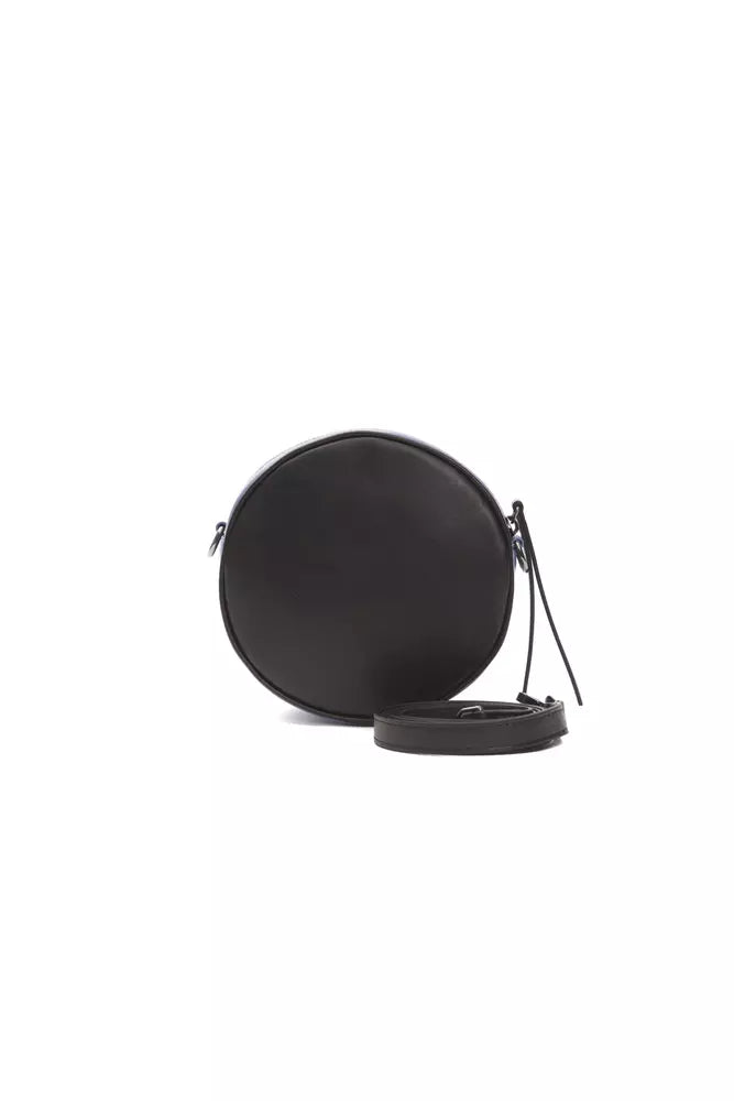 Black Pompei Donatella leather crossbody bag