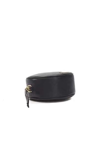 Pompei Donatella Gray Leather Crossbody Bag