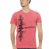 Trussardi Action Multicolor Cotton Men T-Shirt