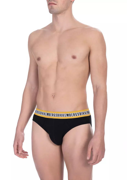 Bikkembergs "Black Cotton Men Brief Pack"