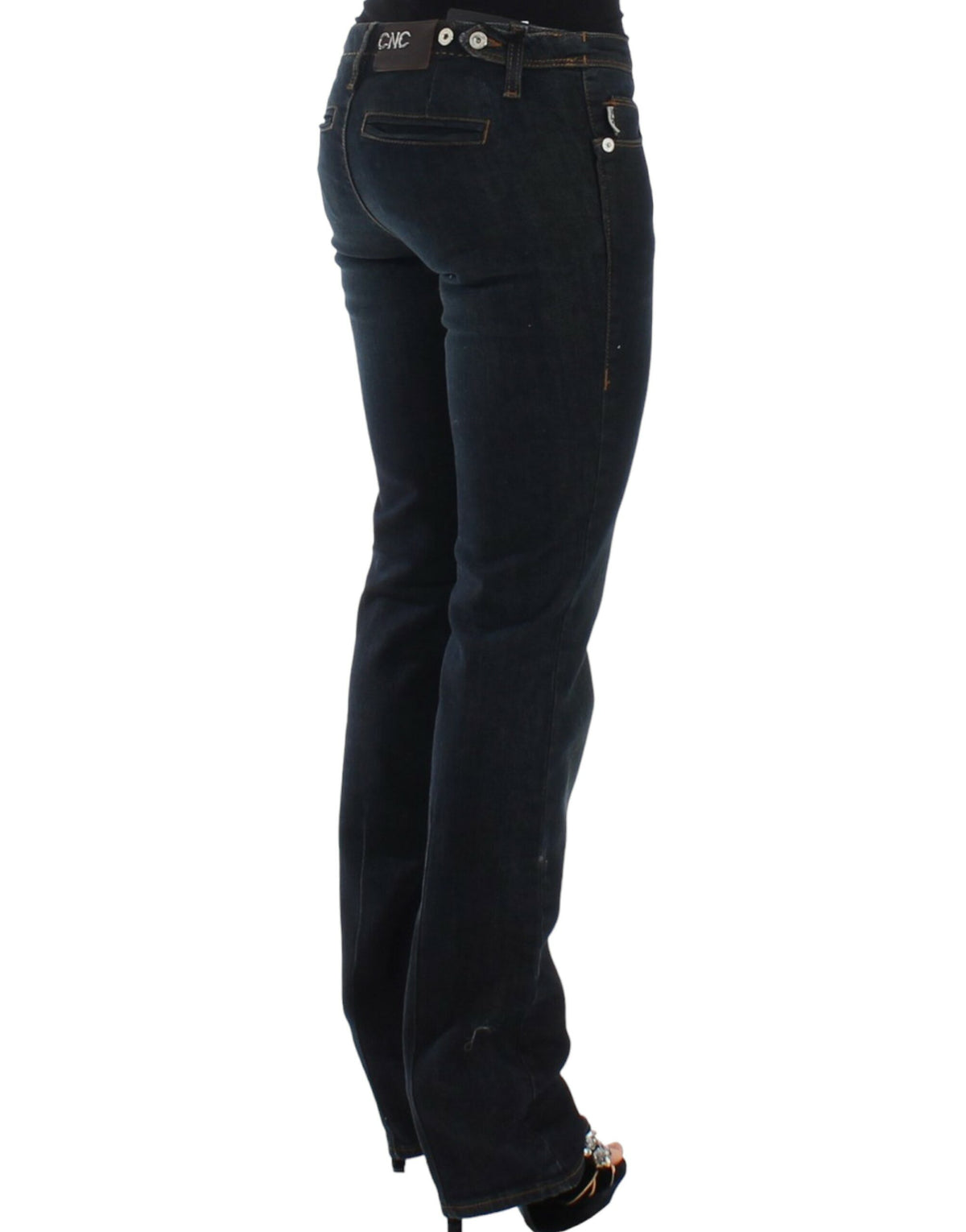 C’N’C Costume National blue slim fit jeans in cotton with stretch