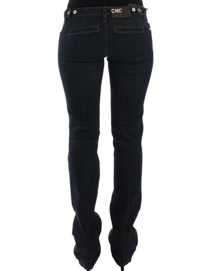 C’N’C Costume National blue slim fit jeans in cotton with stretch
