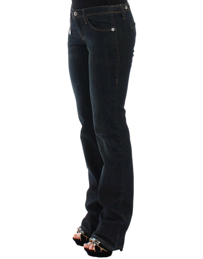 C’N’C Costume National blue slim fit jeans in cotton with stretch