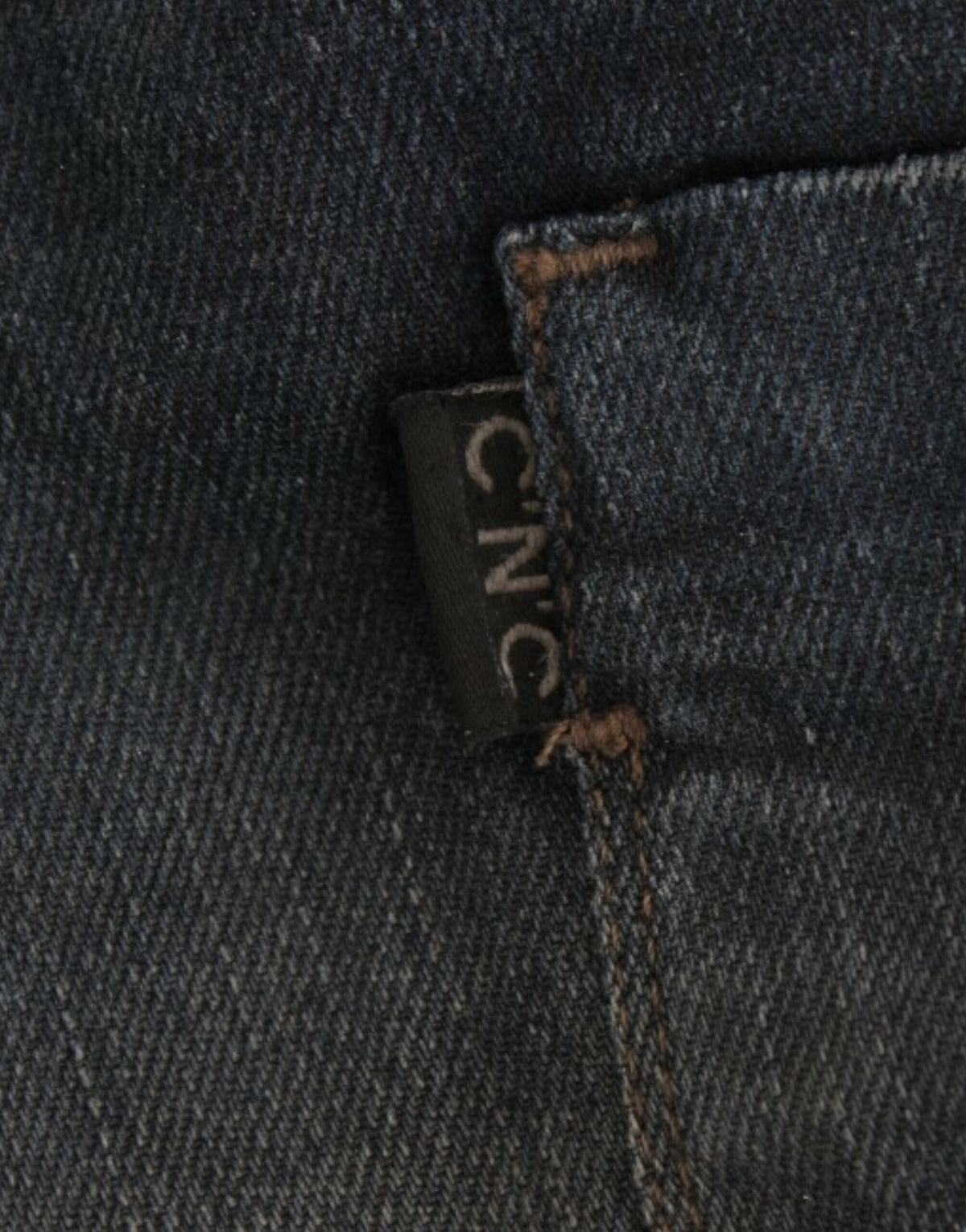 Blue C’N’C Costume National superskinny jeans in cotton and elastane