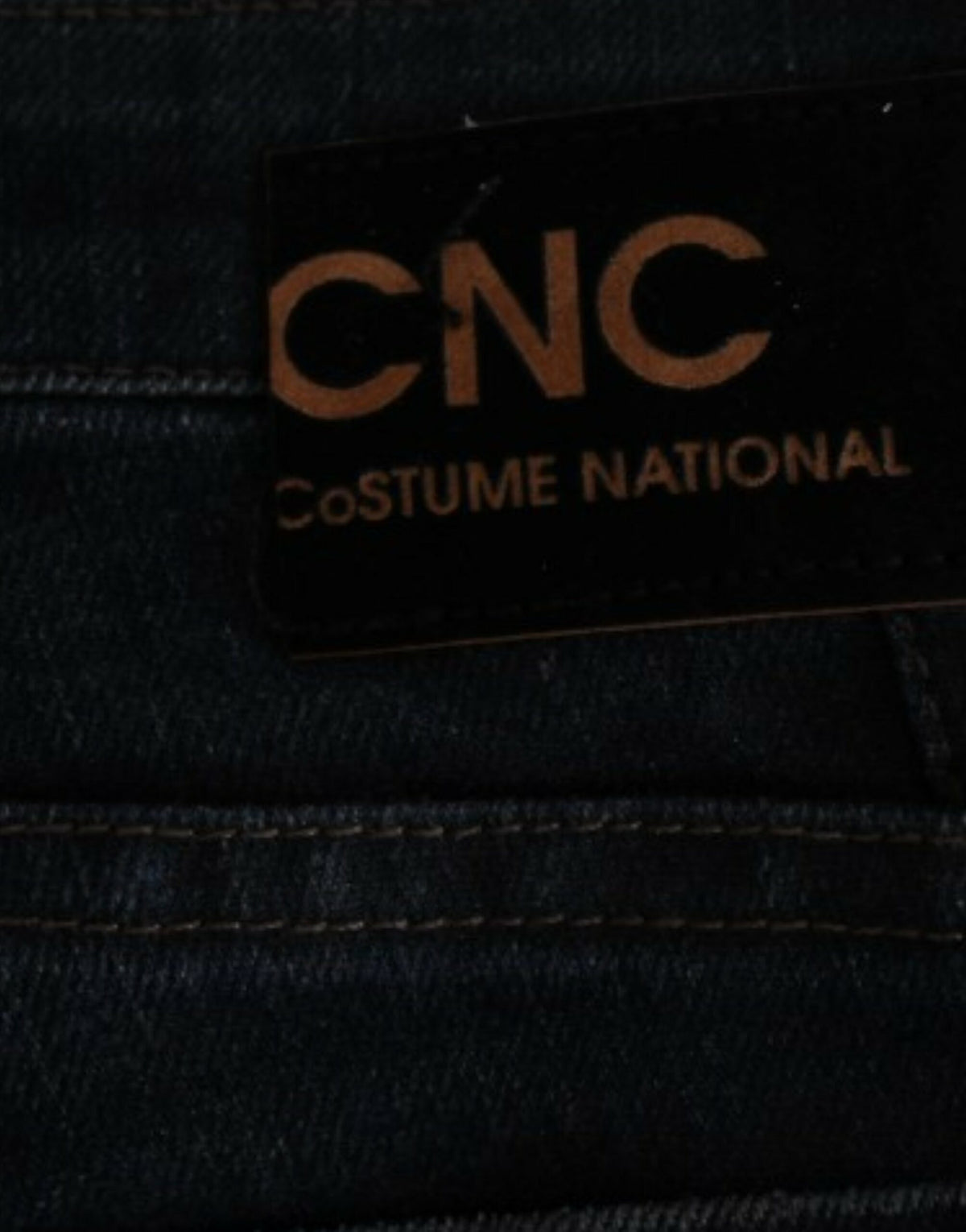 Blue C’N’C Costume National superskinny jeans in cotton and elastane