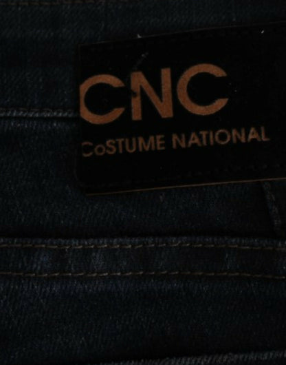 Blue C’N’C Costume National superskinny jeans in cotton and elastane