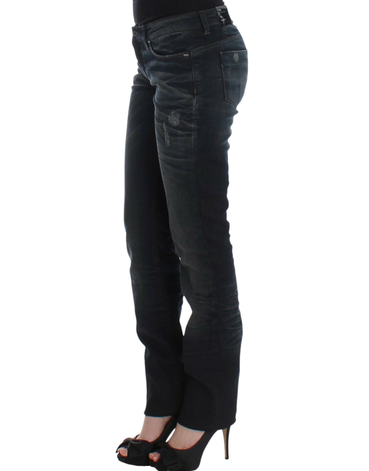 Blue C’N’C Costume National superskinny jeans in cotton and elastane