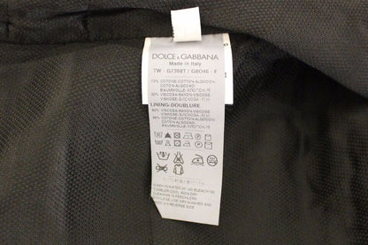 Dolce & Gabbana Single-Breasted Vest – Black