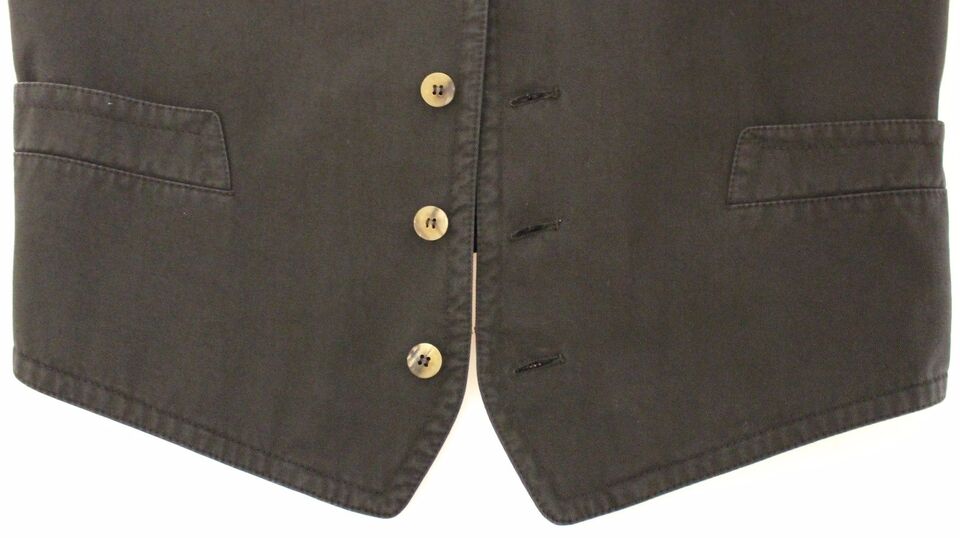 Dolce & Gabbana Single-Breasted Vest – Black