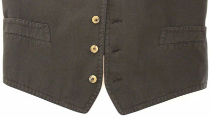 Dolce & Gabbana Single-Breasted Vest – Black