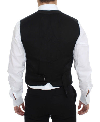 Dolce & Gabbana Single-Breasted Vest – Black
