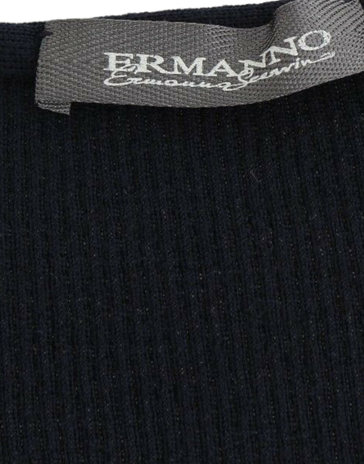 Ermanno Scervino blue knitted wool-blend sweater