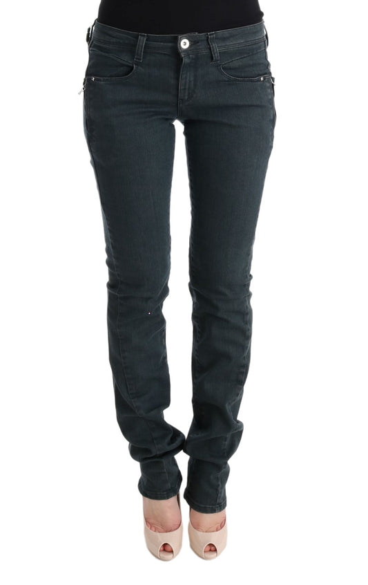 CoSTUME NATIONAL C’N’C Gray Superslim Cotton Denim Jeans