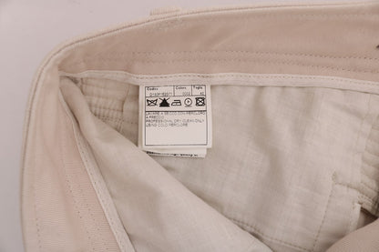 Ermanno Scervino white slim fit cotton jeans
