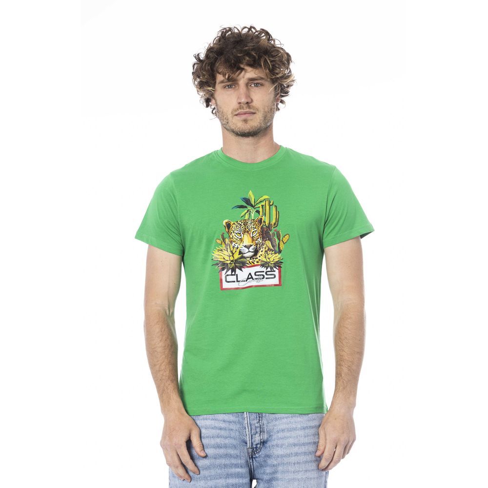Green Cavalli Class cotton T-shirt