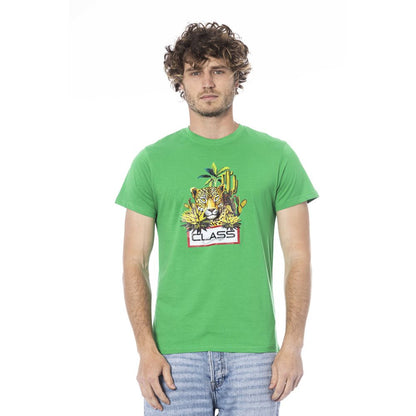 Green Cavalli Class cotton T-shirt