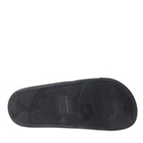 Dolce & Gabbana Black Leather I Love D&G Sandals Slides Shoes