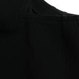 Dolce & Gabbana Black Sleeveless Round Neck Cropped Tank Top